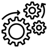 Icon representing the focus on integrating turbo console log in CI/CD workflows