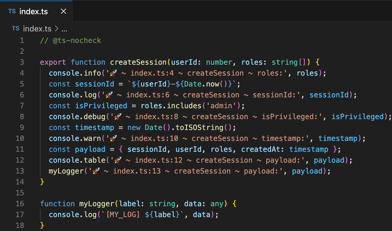 Turbo v3.4.0 Console Commands Example