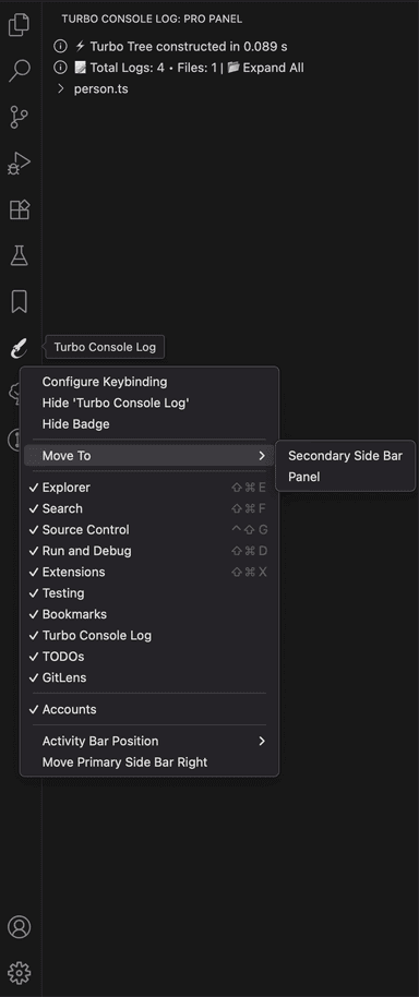 Turbo PRO Tip: Keep Logs Visible with Dual Sidebars | Turbo Console Log ...